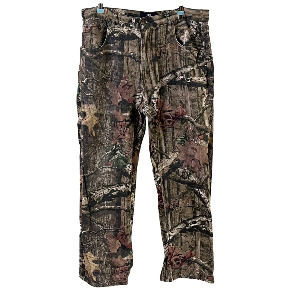 Mossy Oak Breakup Infinity‎ Camo Hunting Camping Outdoor Pants 34x30 Men's Y2K